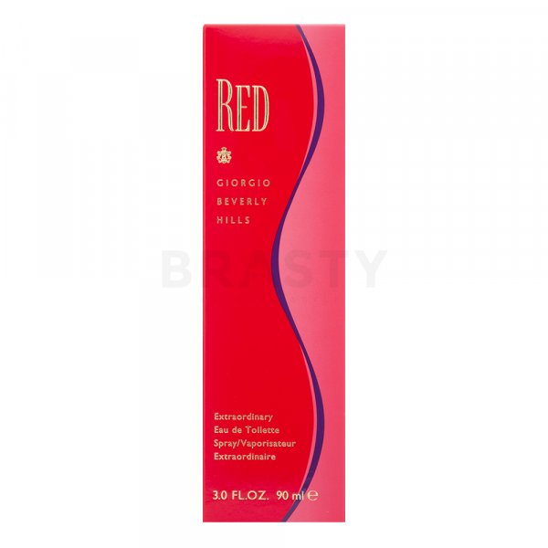 Giorgio Beverly Hills Red Eau de Toilette voor vrouwen 90 ml