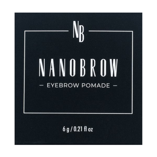 Nanobrow Eyebrow Pomade szemöldök pomádé Dark Brown 6 g