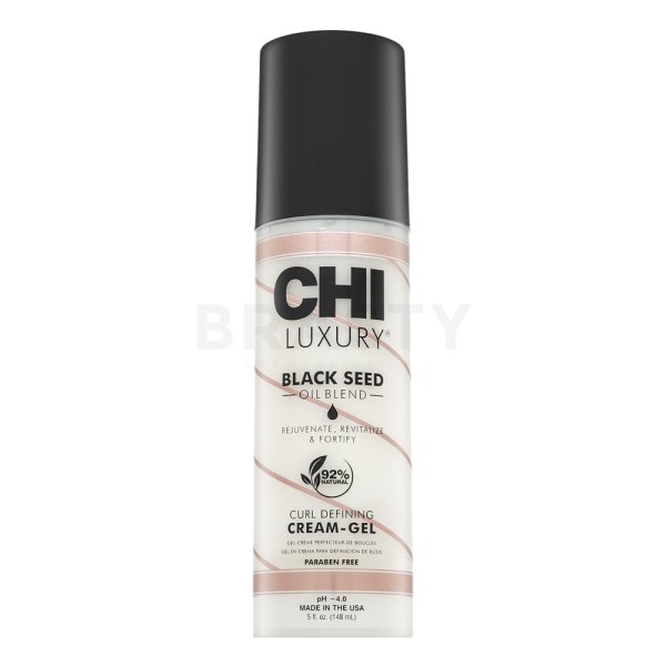 CHI Luxury Black Seed Oil Curl Defining Gel-Cream gélový krém pre definíciu vĺn 148 ml