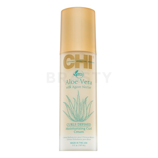 CHI Aloe Vera Curls Defined Moisturizing Curl Cream Crema para peinar Para olas perfectas 147 ml