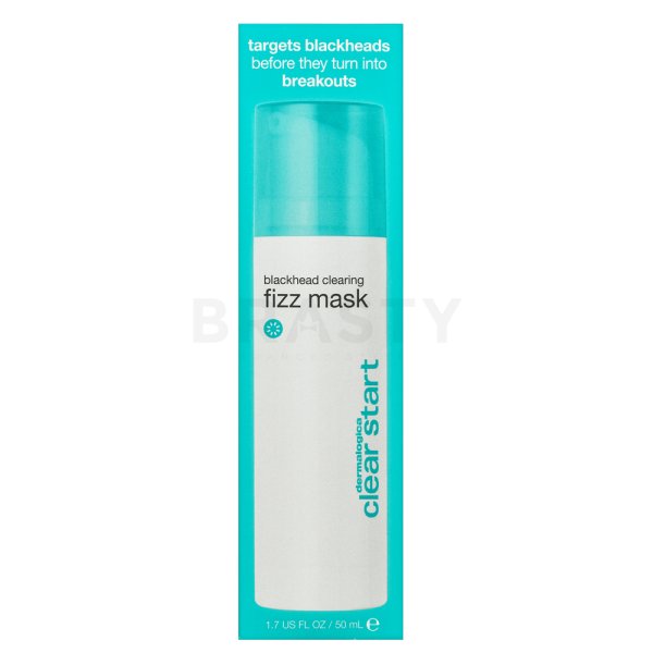 Dermalogica Clear Start mască de curățare Blackhead Clearing Fizz Mask 50 ml