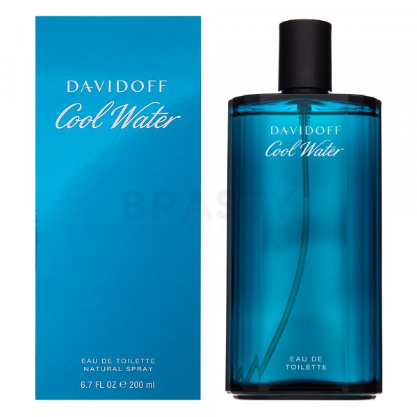 Davidoff Cool Water Man Eau de Toilette férfiaknak Extra Offer 200 ml