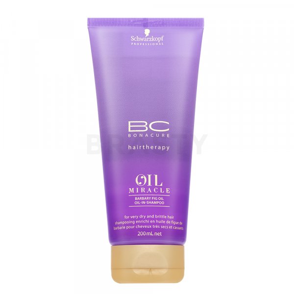 Schwarzkopf Professional BC Bonacure Oil Miracle Barbary Fig Oil & Keratin Oil-in-Shampoo šampón pre veľmi suché a krehké vlasy 200 ml