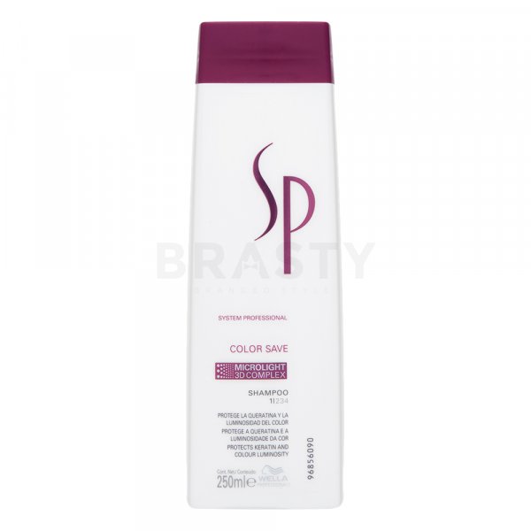 Wella Professionals SP Color Save Shampoo Champú Para cabellos teñidos 250 ml