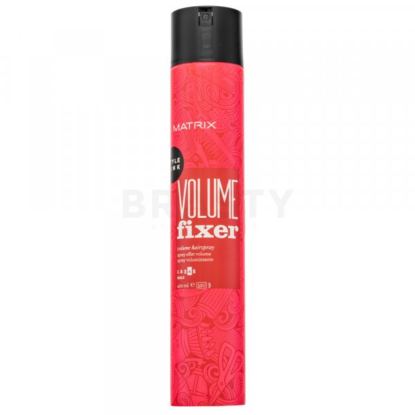 Matrix Style Link Perfect Volume Fixer Volumizing Hairspray hair spray for volume 400 ml