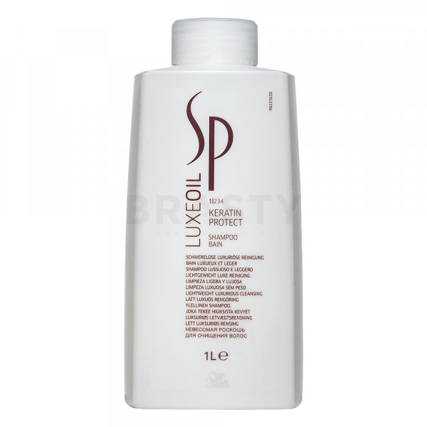 Wella Professionals SP Luxe Oil Keratin Protect Shampoo szampon do włosów zniszczonych 1000 ml