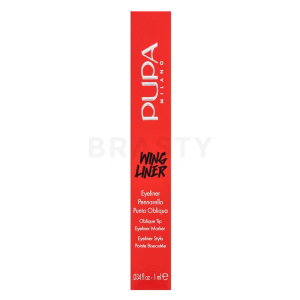 Pupa Wing Liner 001 Extra Black Eyeliner with Wide Felt Tip 1 ml