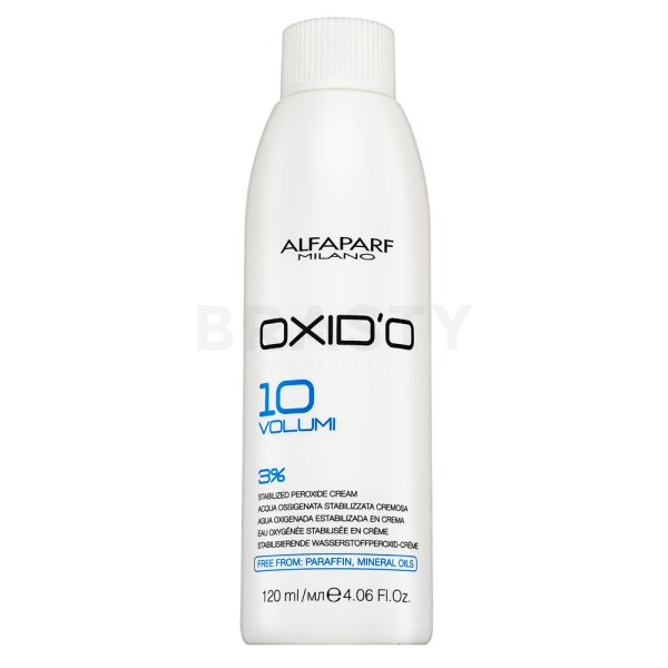 Alfaparf Milano Oxid'o 10 Volumi 3% emulsione di sviluppo per tutti i tipi di capelli 120 ml