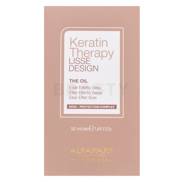 Alfaparf Milano Lisse Design Keratin Therapy The Oil olejek do wszystkich rodzajów włosów 50 ml