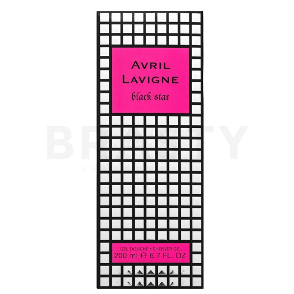 Avril Lavigne Black Star Duschgel für Damen 200 ml