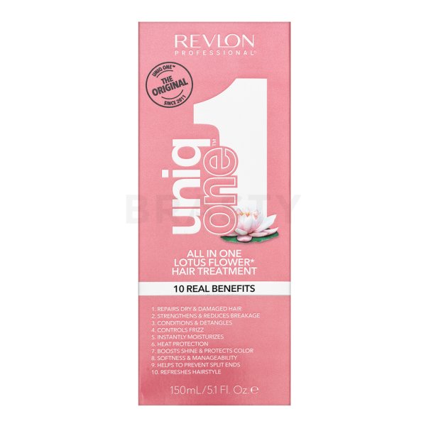 Revlon Professional Uniq One All In One Lotus Flower Treatment strengthening leave-in spray for damaged hair 150 ml
