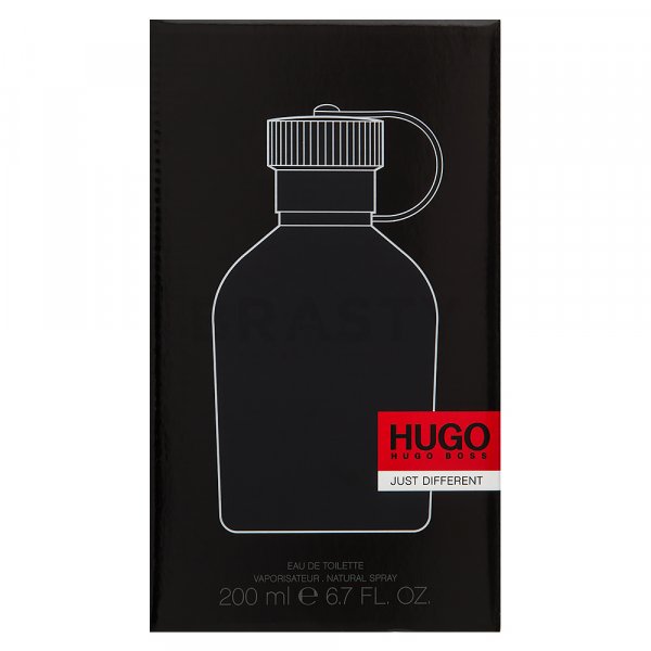 Hugo Boss Hugo Just Different Eau de Toilette férfiaknak 200 ml