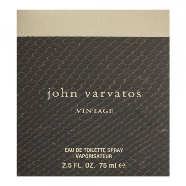 John Varvatos Vintage Eau de Toilette voor mannen 75 ml