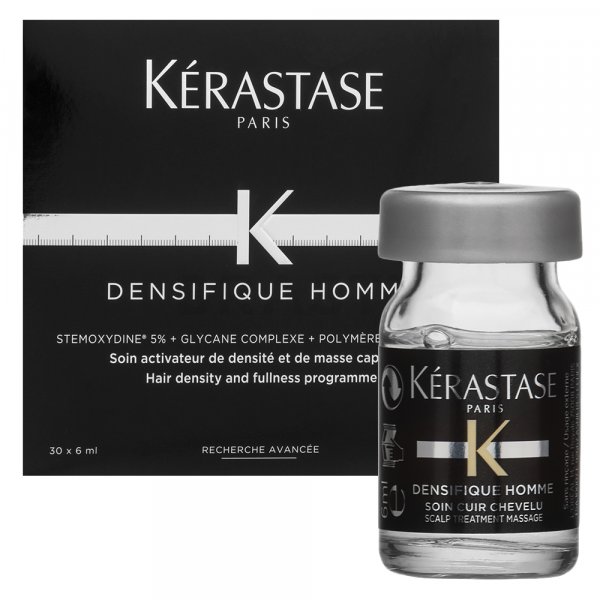 Kérastase Densifique Homme Density and Fulness Programme gel treatment for thinning hair 30 x 6 ml