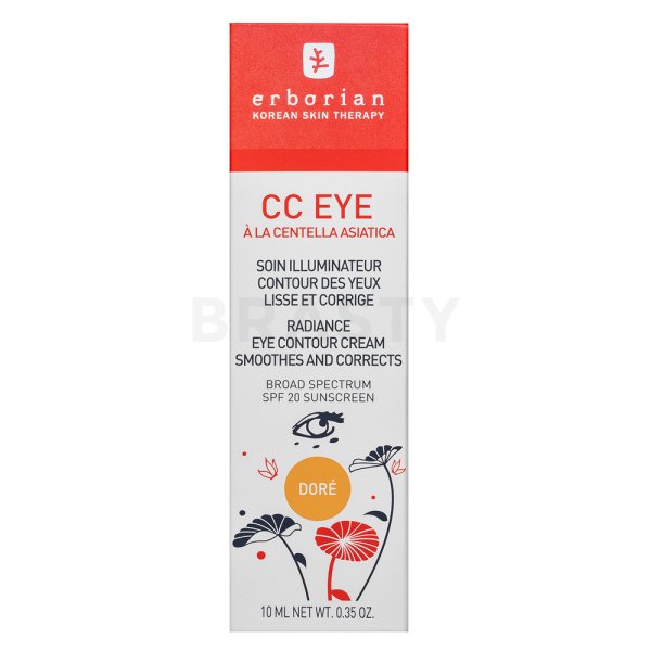Erborian CC Eye Radiance Eye Contour Cream - Dore rozjaśniający krem pod oczy do wszystkich typów skóry 10 ml