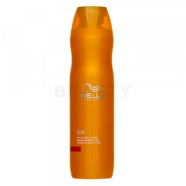 Wella Professionals Sun Hair and Body Shampoo Shampoo und Duschgel 2 in 1 für sonnengestresstes Haar 250 ml