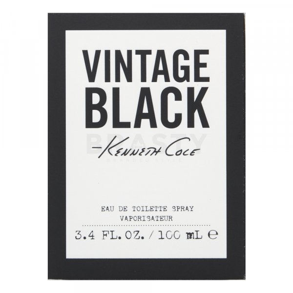 Kenneth Cole Vintage Black Eau de Toilette férfiaknak 100 ml