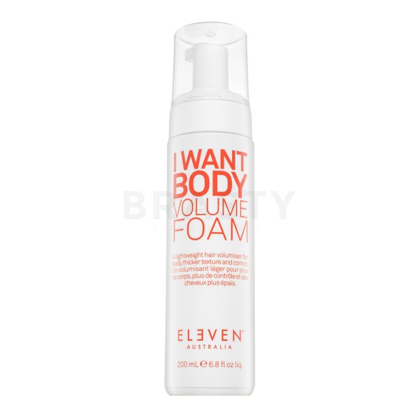 Eleven Australia I Want Body Volume Foam mousse styling gel voor haarvolume 200 ml
