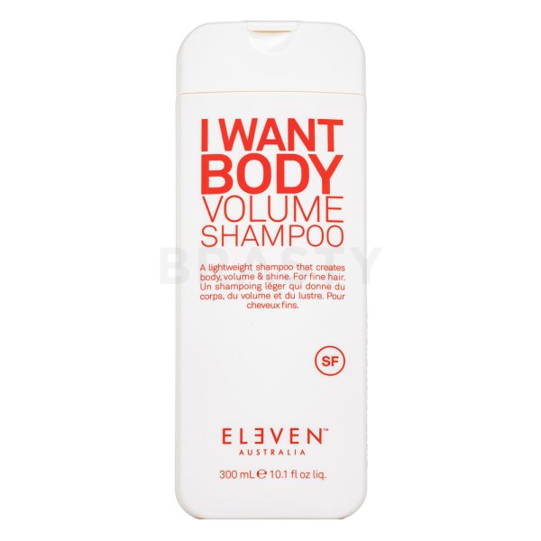 Eleven Australia I Want Body Volume Shampoo posilující šampon pro jemné vlasy bez objemu 300 ml