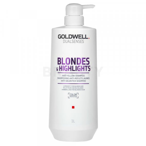 Goldwell Dualsenses Blondes & Highlights Anti-Yellow Shampoo Champú Para cabello rubio 1000 ml