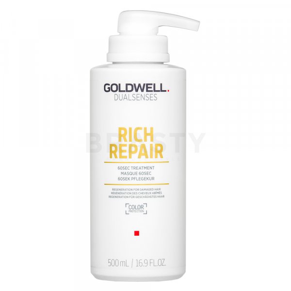Goldwell Dualsenses Rich Repair 60sec Treatment Маска за суха и увредена коса 500 ml