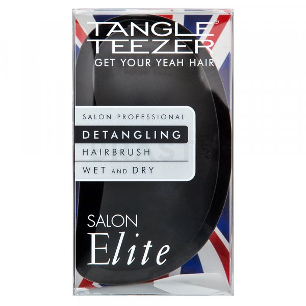 Tangle Teezer Salon Elite kefa na vlasy Midnight Black
