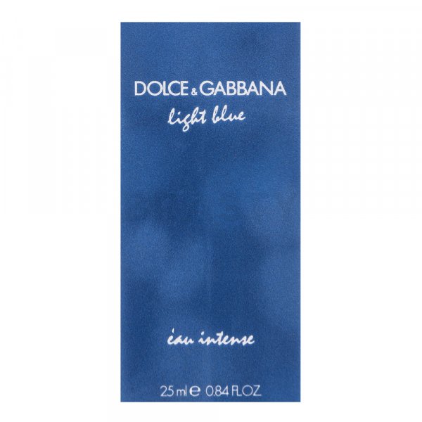 Dolce & Gabbana Light Blue Eau Intense Eau de Parfum da donna 25 ml