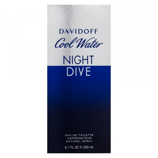 Davidoff Cool Water Night Dive toaletní voda pro muže 200 ml