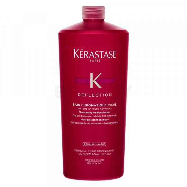 Kérastase Réflection Bain Chromatique Riche szampon ochronny do uwrażliwionych, farbowanych włosów 1000 ml