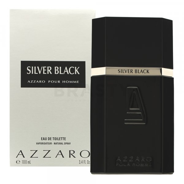 Azzaro Silver Black Eau de Toilette férfiaknak 100 ml