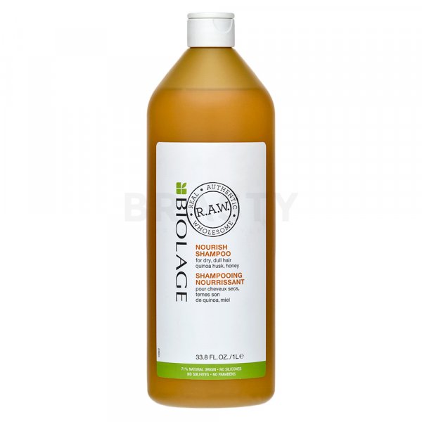 Matrix Biolage R.A.W. Nourish Shampoo șampon pentru păr uscat, fără strălucire 1000 ml