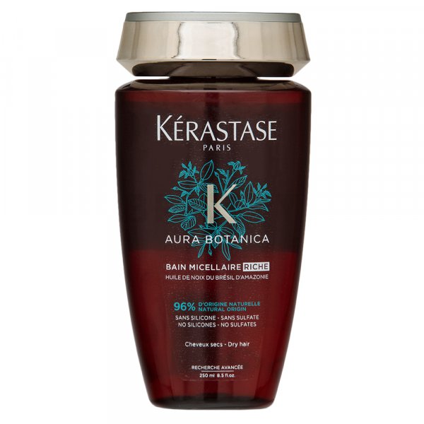 Kérastase Aura Botanica Bain Micellaire Riche shampoo naturale per capelli deboli e senza vita 250 ml