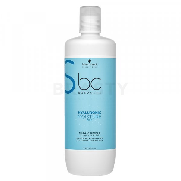 Schwarzkopf Professional BC Bonacure Hyaluronic Moisture Kick Micellar Shampoo Champú para el cabello normal y seco 1000 ml