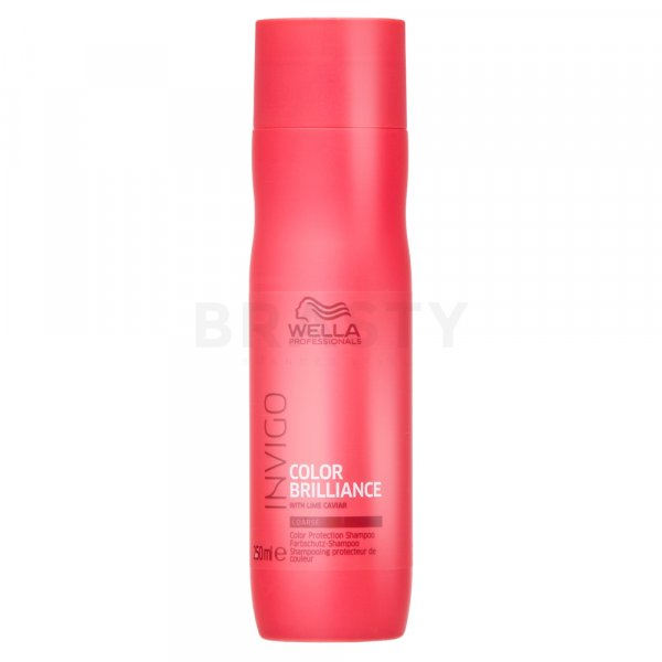 Wella Professionals Invigo Color Brilliance Color Protection Shampoo Shampoo für raues und coloriertes Haar 250 ml