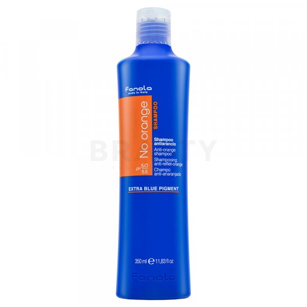 Fanola No Orange Shampoo Шампоан за боядисана коса в тъмни нюанси 350 ml