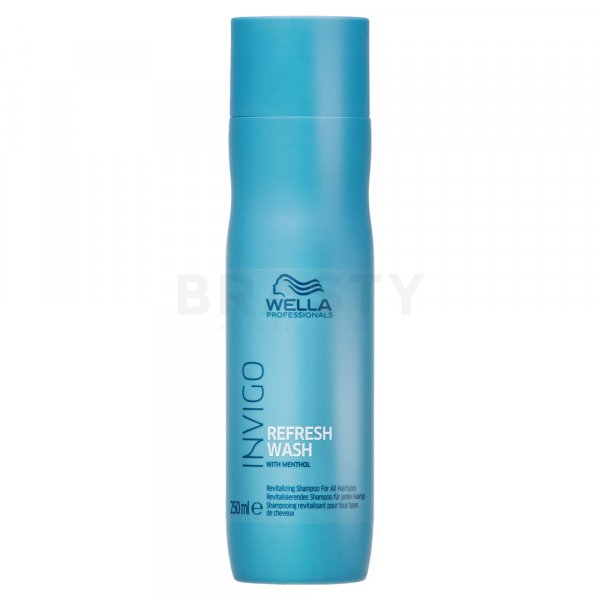 Wella Professionals Invigo Balance Refresh Wash Revitalizing Shampoo shampoo om het haar te revitaliseren 250 ml