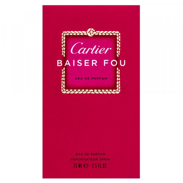 Cartier Baiser Fou Eau de Parfum nőknek 75 ml