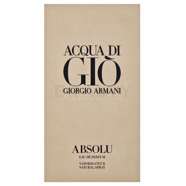 Armani (Giorgio Armani) Acqua di Gio Absolu Eau de Parfum para hombre 125 ml