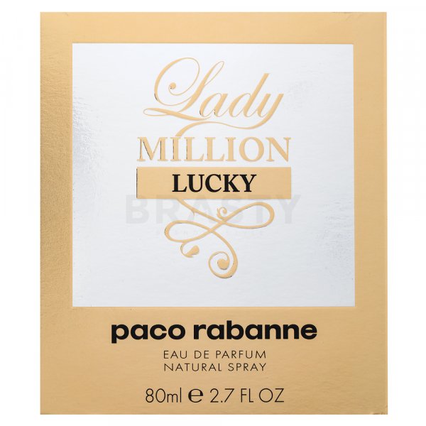 Paco Rabanne Lady Million Lucky Eau de Parfum für Damen 80 ml