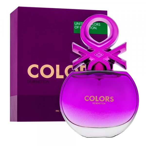 Benetton Colors de Benetton Purple Eau de Toilette da donna 50 ml