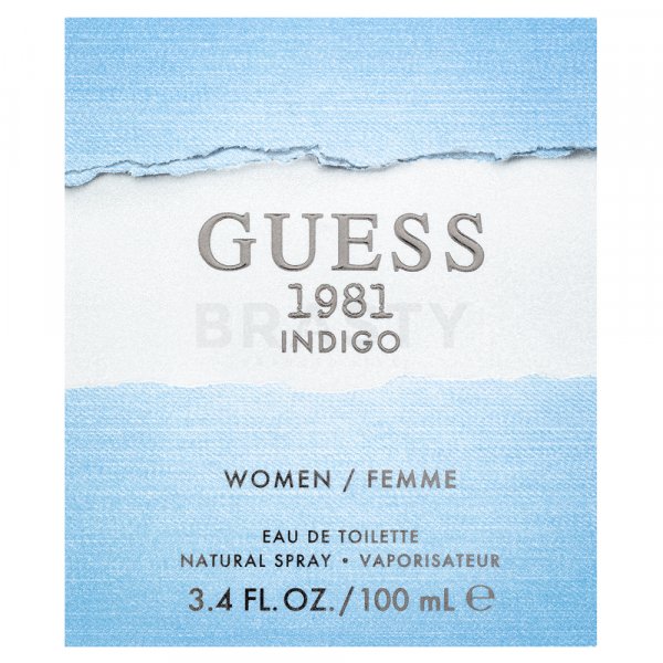 Guess 1981 Indigo toaletná voda pre ženy 100 ml