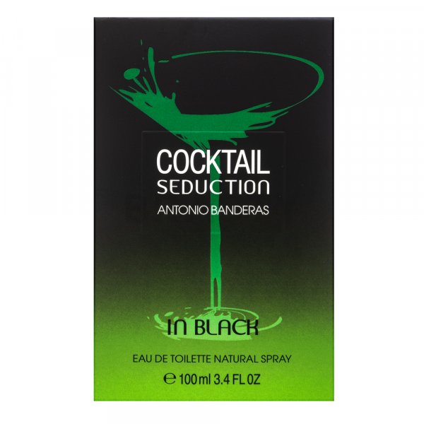 Antonio Banderas Cocktail Seduction in Black Eau de Toilette férfiaknak 100 ml