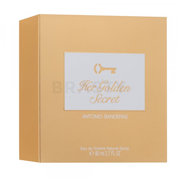 Antonio Banderas Her Golden Secret Eau de Toilette para mujer 80 ml