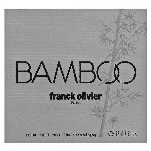 Franck Olivier Bamboo Eau de Toilette bărbați 75 ml
