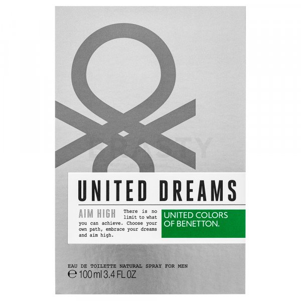 Benetton United Dreams Aim High Eau de Toilette para hombre 100 ml