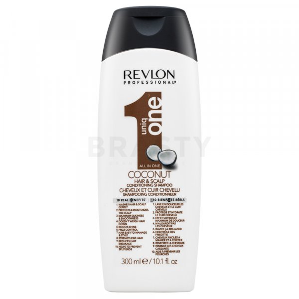 Revlon Professional Uniq One All In One Coconut Shampoo šampón pre všetky typy vlasov 300 ml