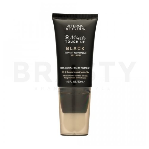 Alterna Stylist 2 Minute Root Touch-Up Black Temporary corrector regrowth colored hair Black 30 ml