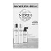 Nioxin System 1 Loyalty Kit zestaw do włosów przerzedzających się 300 ml + 300 ml + 100 ml