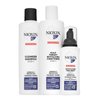 Nioxin System 6 Loyalty Kit sada pro barvené, chemicky ošetřené a zesvětlené vlasy 300 ml + 300 ml + 100 ml