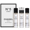 Chanel No.5 L'Eau - Refill Eau de Toilette for women 3 x 20 ml